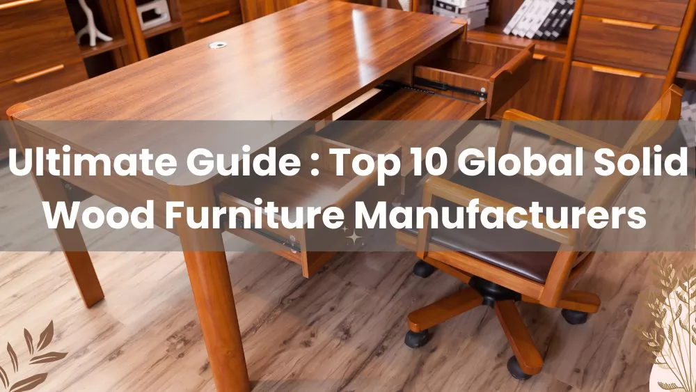 Ultimate Guide : Top 10 Global Solid Wood Furniture Manufacturers 2026 ...